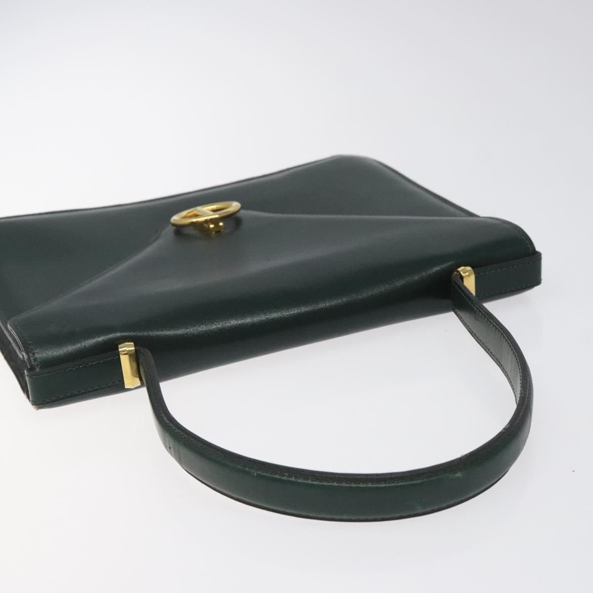 Dior DIOR Hand Bag Leather Green Gold Size ONE SIZE - 6 Thumbnail