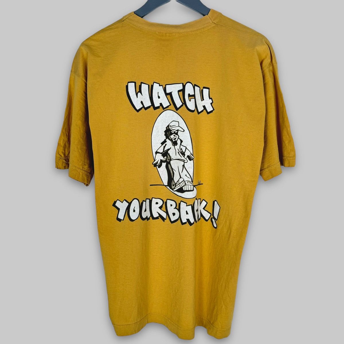 Rap Tees Vintage 90s Humungous Fungus Watch Your Back Rap T Shirt Size US XL / EU 56 / 4 - 1 Thumbnail