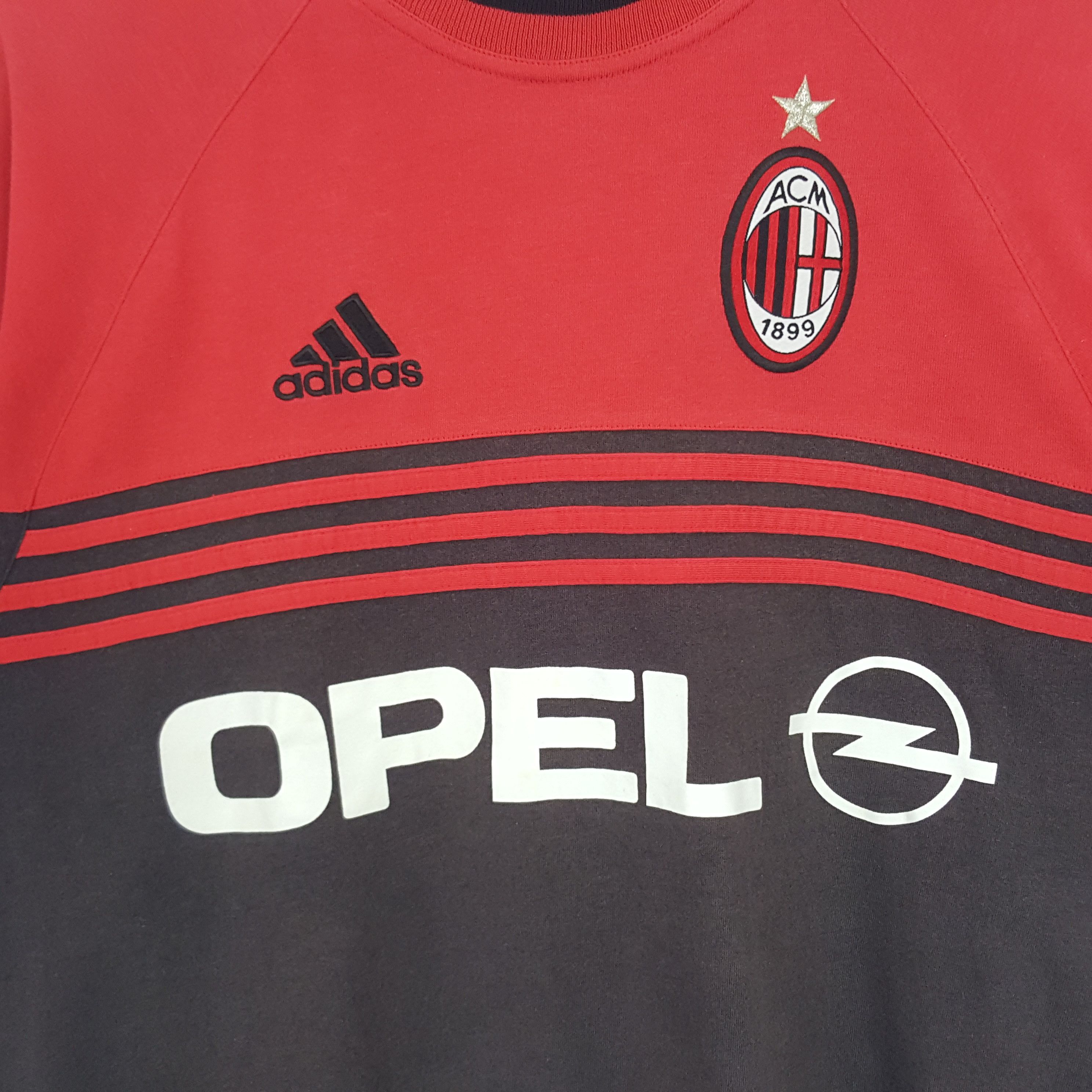 Adidas × Vintage Vintage Adidas AC Milan Football Club Jersey Tshirt Size US XL / EU 56 / 4 - 4 Thumbnail