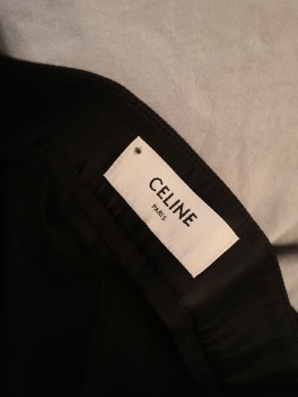 Celine Runway SS19 CELINE Hedi Slimane Zouave Black Suit Trousers Size 26" / US 2 / IT 38 - 9 Thumbnail