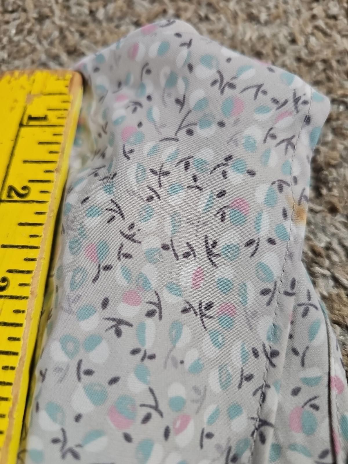 Designer Lauren Conrad Blue And White Floral Tank Top MEDIUM Size M / US 6-8 / IT 42-44 - 3 Thumbnail