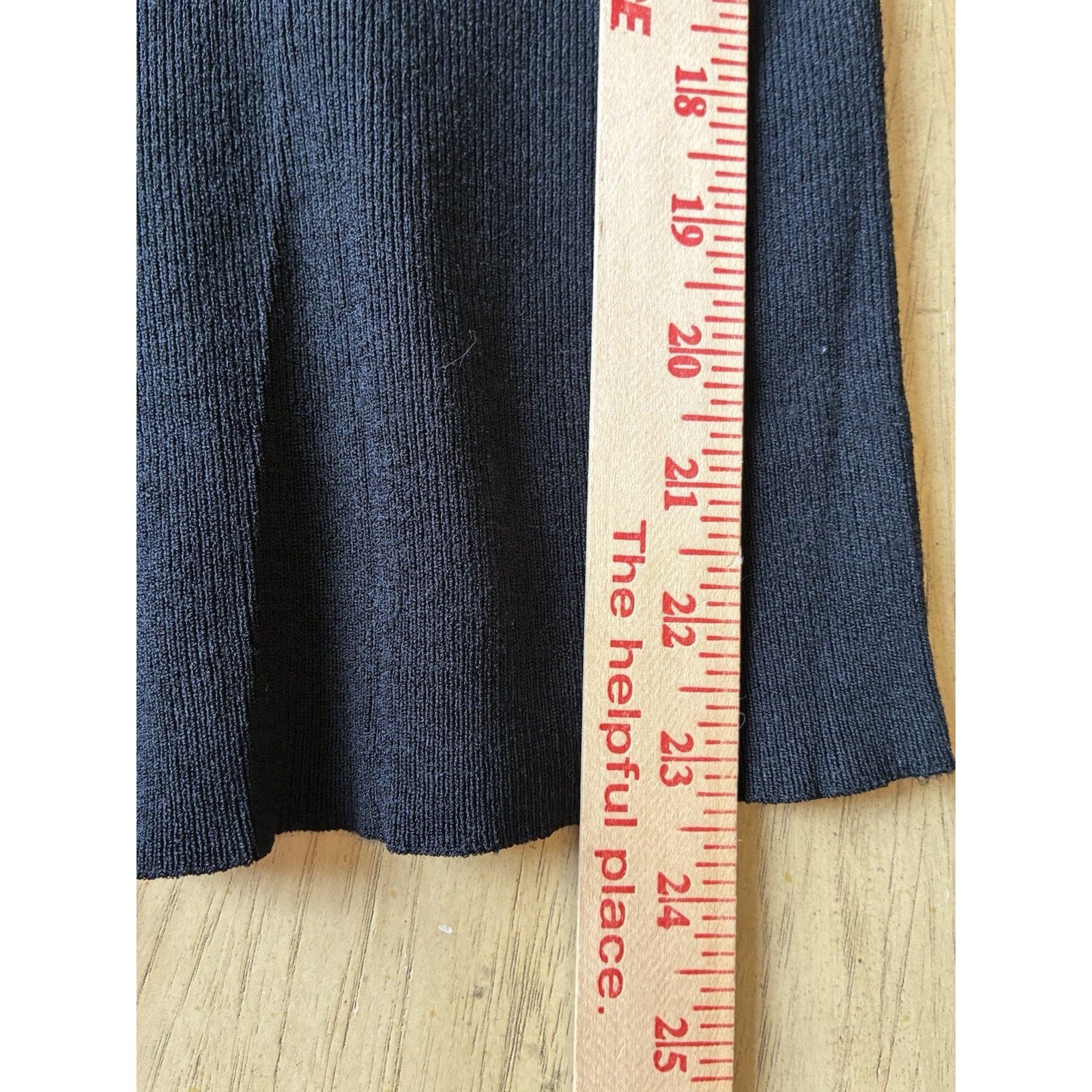 Other Cache VTG Pointelle Mesh Ribbed Knit Top L Crochet Bodycon Size L / US 10 / IT 46 - 11 Thumbnail