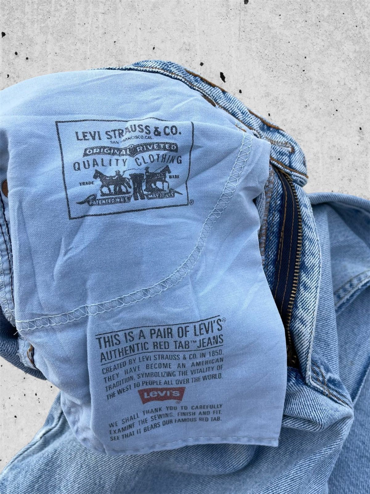 Jean × Levi's 🔥 Levi's 517 Boot Cut Distressed Denim W29🔥 Size US 29 - 9 Thumbnail