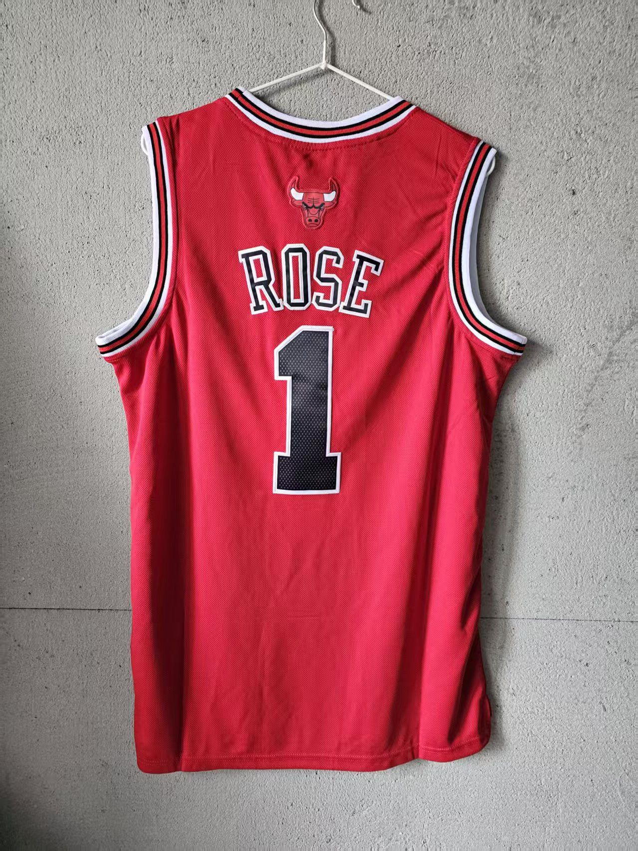 NBA Bulls 1 Derrick Rose Jersey Red Size US S / EU 44-46 / 1 - 2 Thumbnail