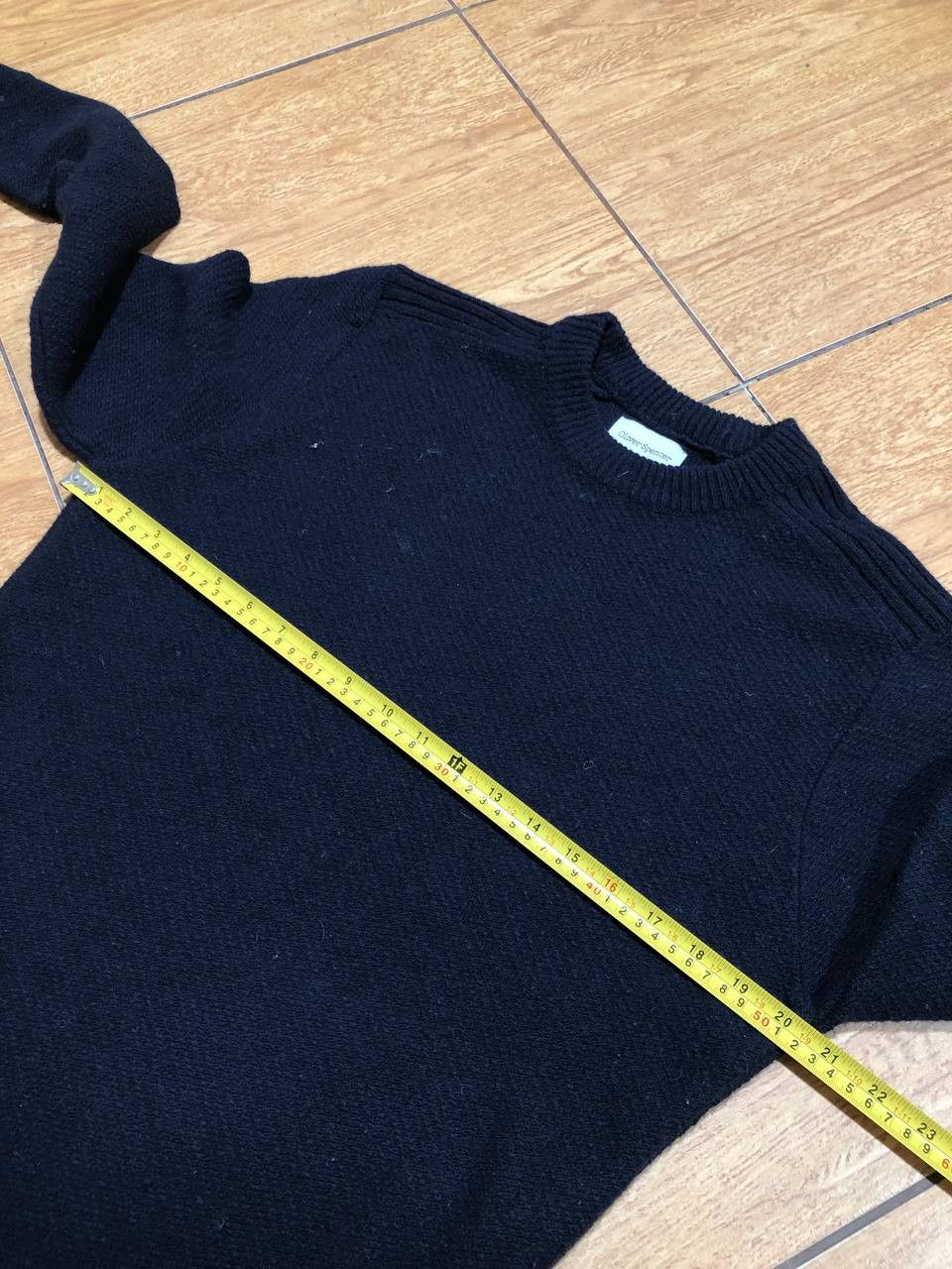 Oliver Spencer Vintage OLIVER SPENCER 90s Streetwear Faded Knit Sweater Size US M / EU 48-50 / 2 - 14 Thumbnail