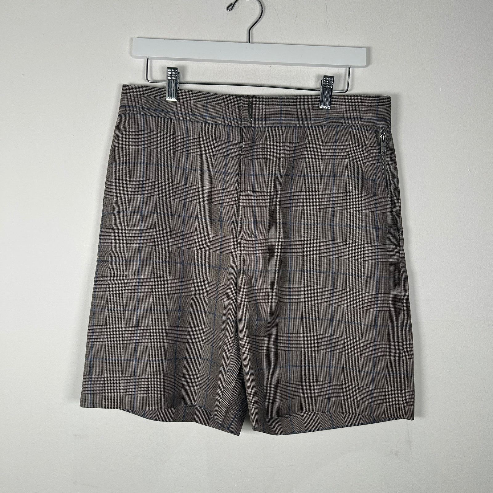 Givenchy Givenchy Grey Pinstripe Wool Shorts Size 31 Size US 31 - 1 Thumbnail