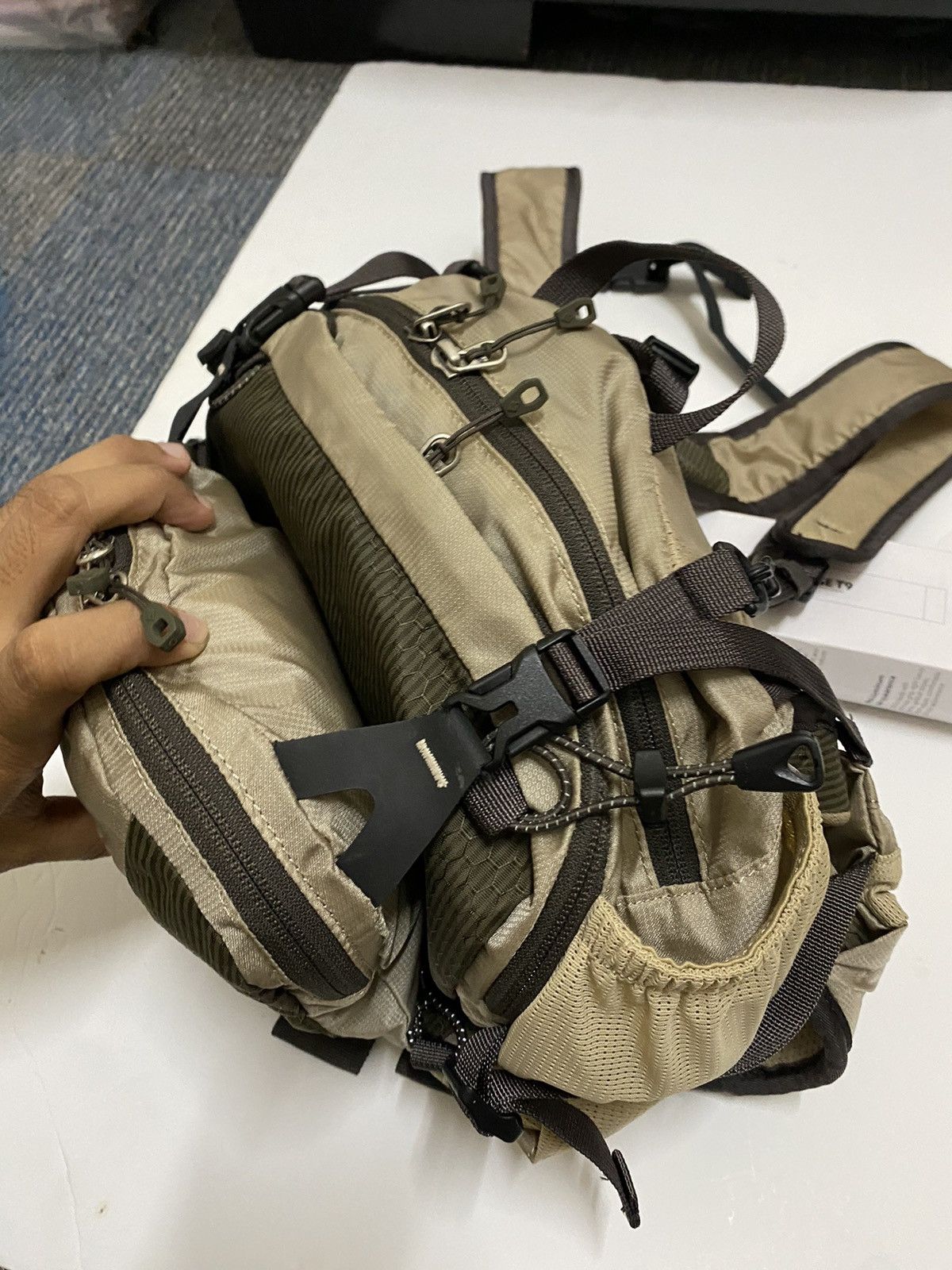 Japanese Brand × Montbell MONTBELL Quest Lumbar Waist Pouchbag Hiking Outdoor Bagpack Size ONE SIZE - 4 Thumbnail