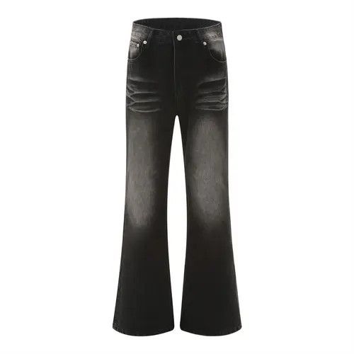 VIBE Men's hippie tie-dye gradient washed distressed flared jeans Size US 32 / EU 48 - 2 Thumbnail