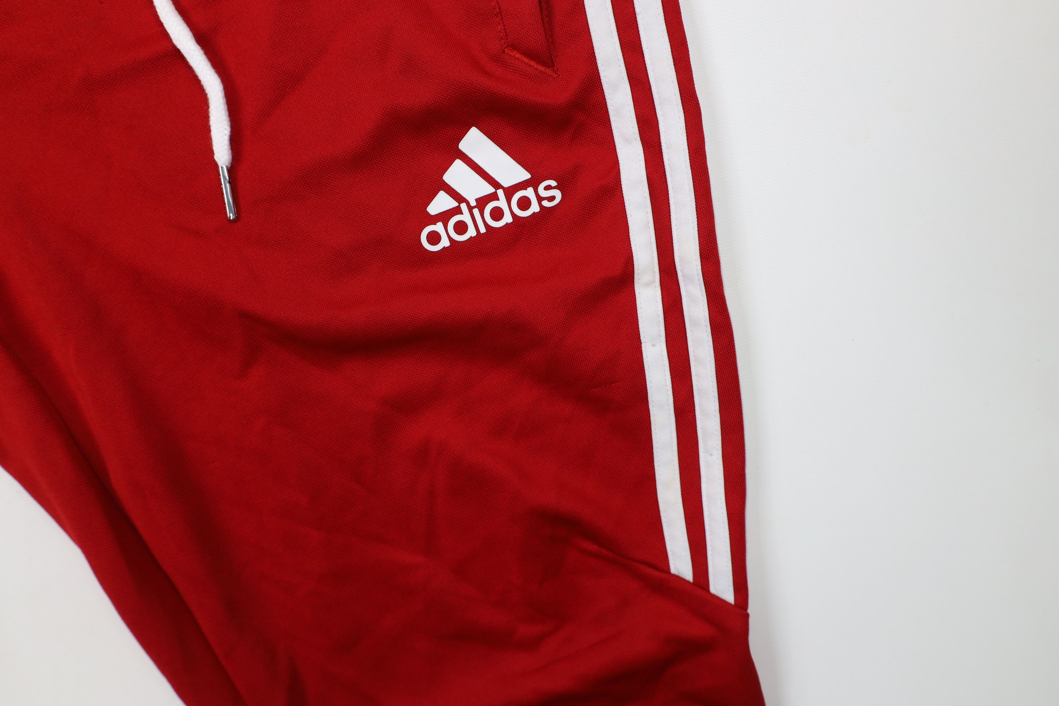 Adidas × Vintage Vintage Y2K Adidas Striped Tapered Leg Soccer Warm Up Pants Size US 36 / EU 52 - 7 Thumbnail
