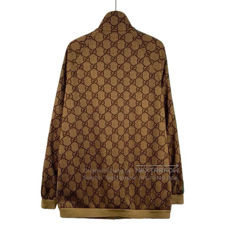 Gucci Gucci Colour block striped logo jacquard full print stand- Size US XS / EU 42 / 0 - 2 Thumbnail
