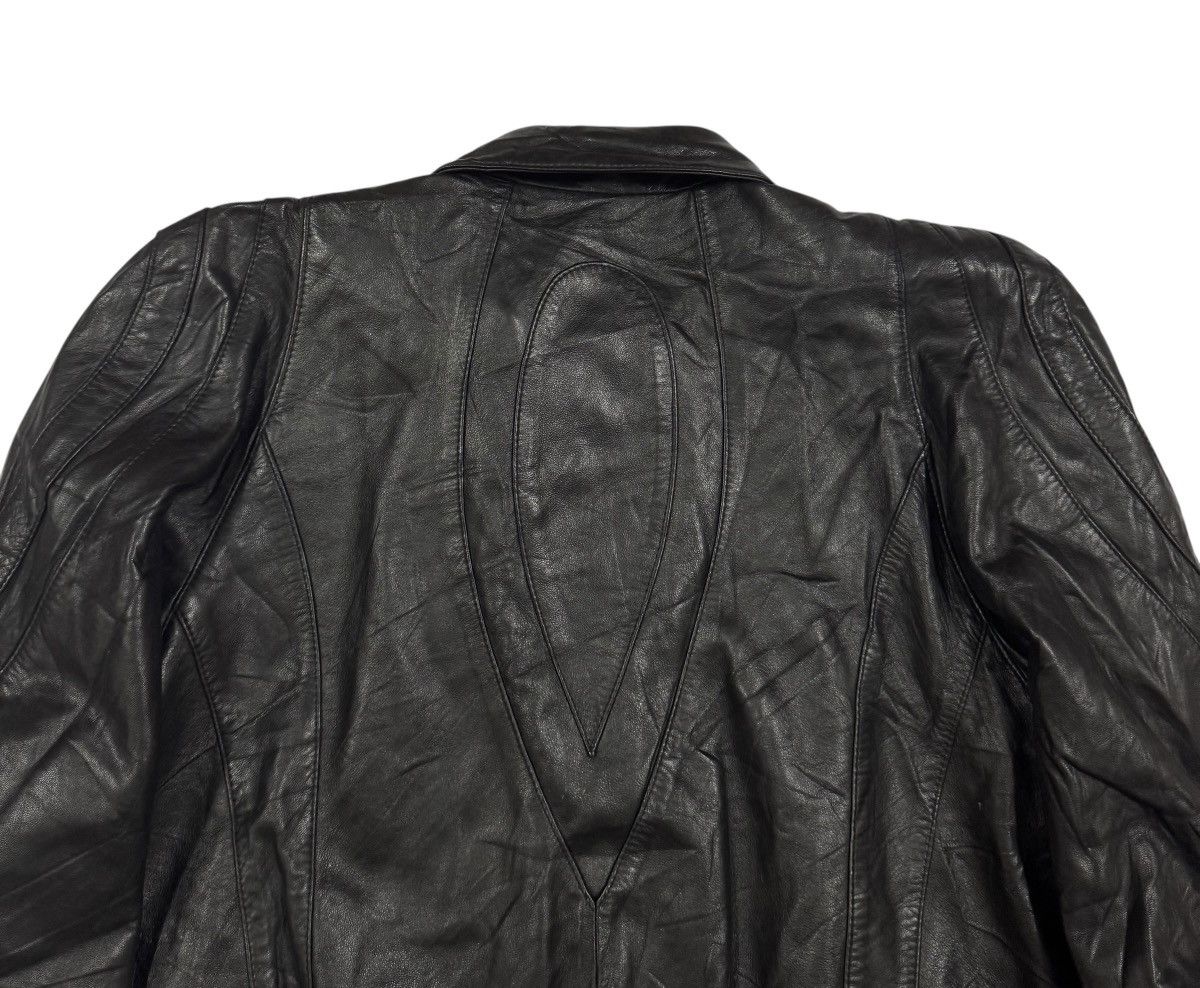 Kadoya Vtg🔥Kosmick Ridding Leather Jacket Made In Spain Size L Size US L / EU 52-54 / 3 - 12 Thumbnail