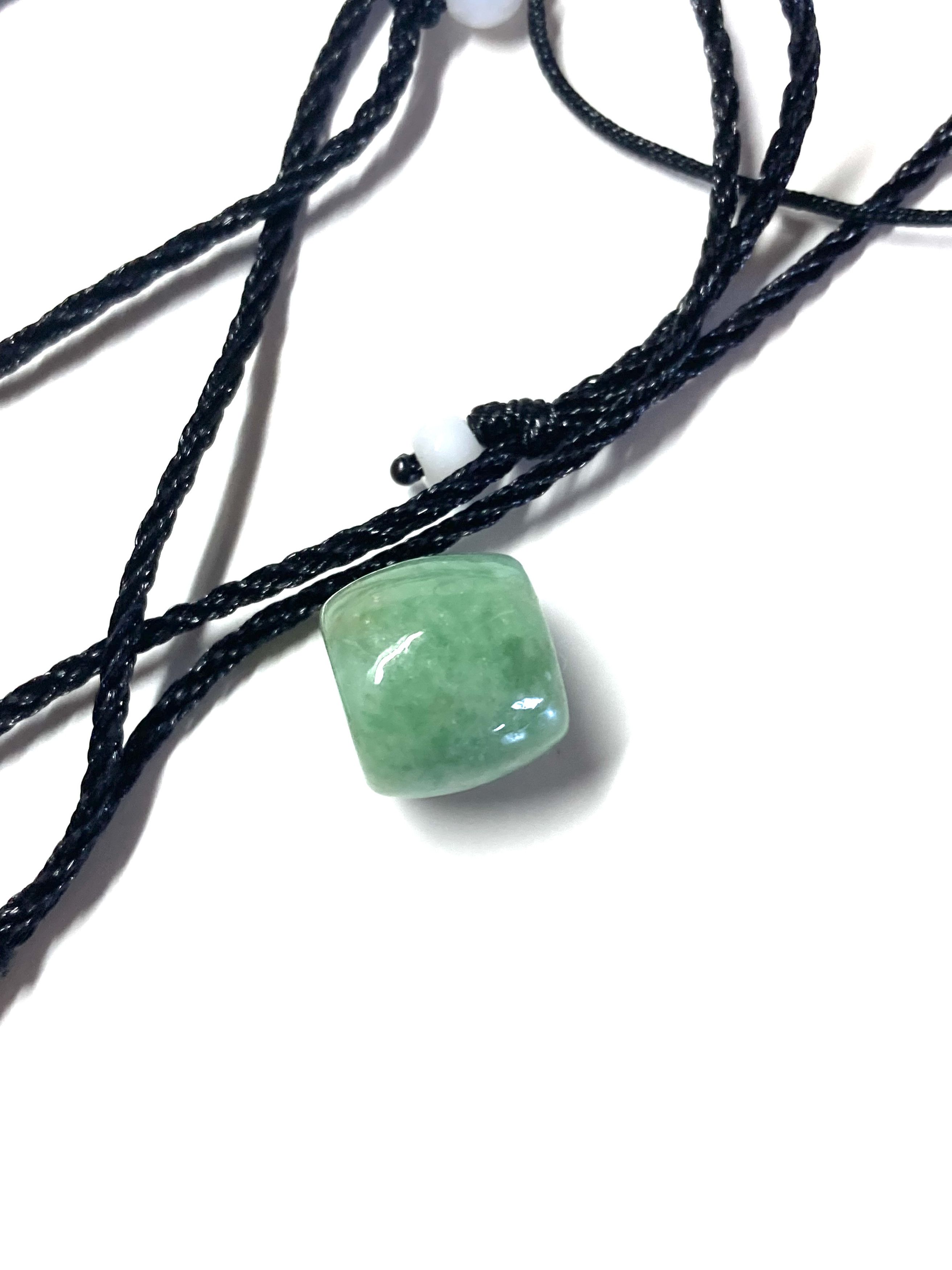 Other 60011 Certified Jadeite jade Green 12mm Bead pendant Size ONE SIZE - 7 Thumbnail