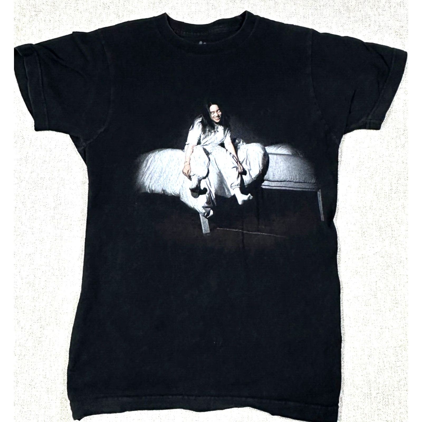 Vintage Billie Eilish Shirt Adult XS White Eyes When We All Fall Asleep Grammy Album Tee Size US XS / EU 42 / 0 - 2 Thumbnail