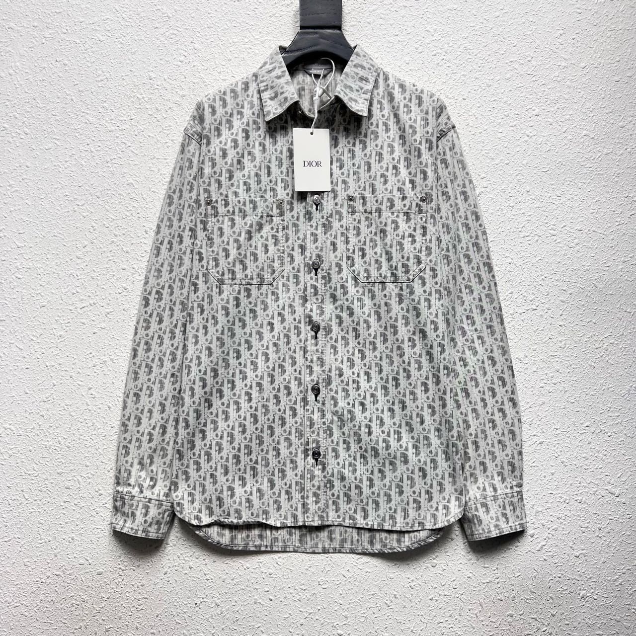 Dior DIOR All-Over Print Washed Denim Jacket Size US M / EU 48-50 / 2 - 1 Thumbnail