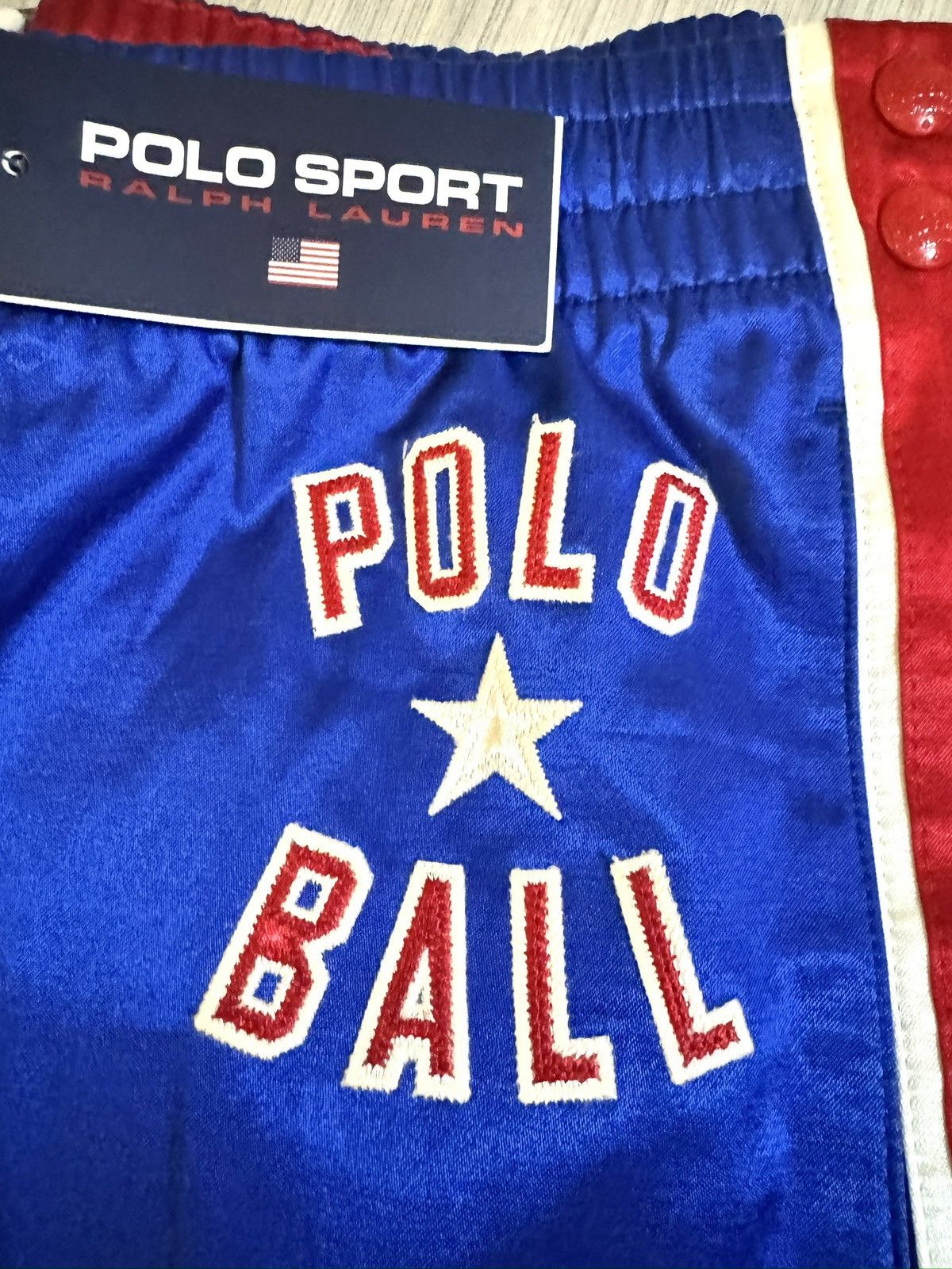 Polo Ralph Lauren Polo Ball Satin Tearaway Pants sz XL NWT Size US 38 / EU 54 - 4 Thumbnail