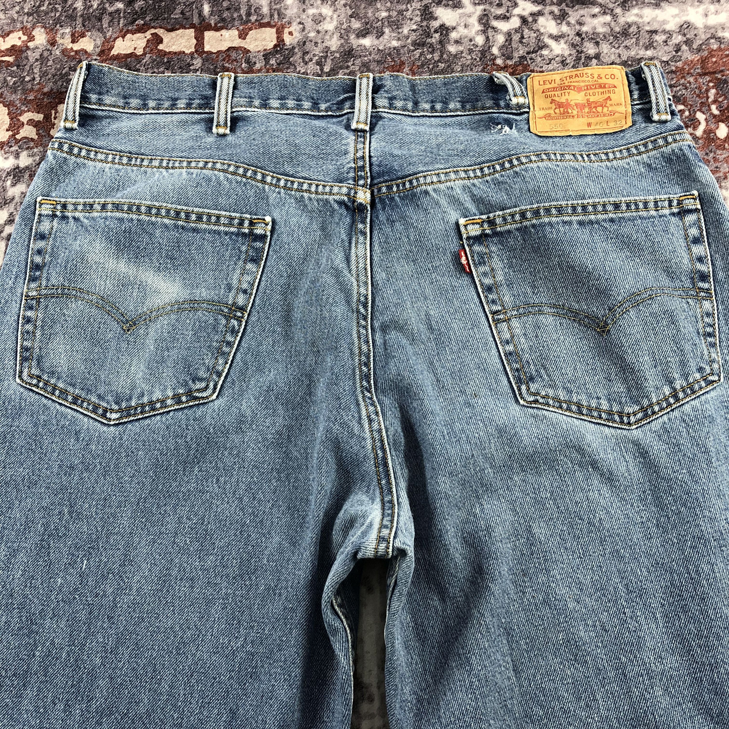 Levi's × Vintage Vintage Blue Wash Levis 550 Jeans-JM2336 Size US 40 / EU 56 - 5 Thumbnail