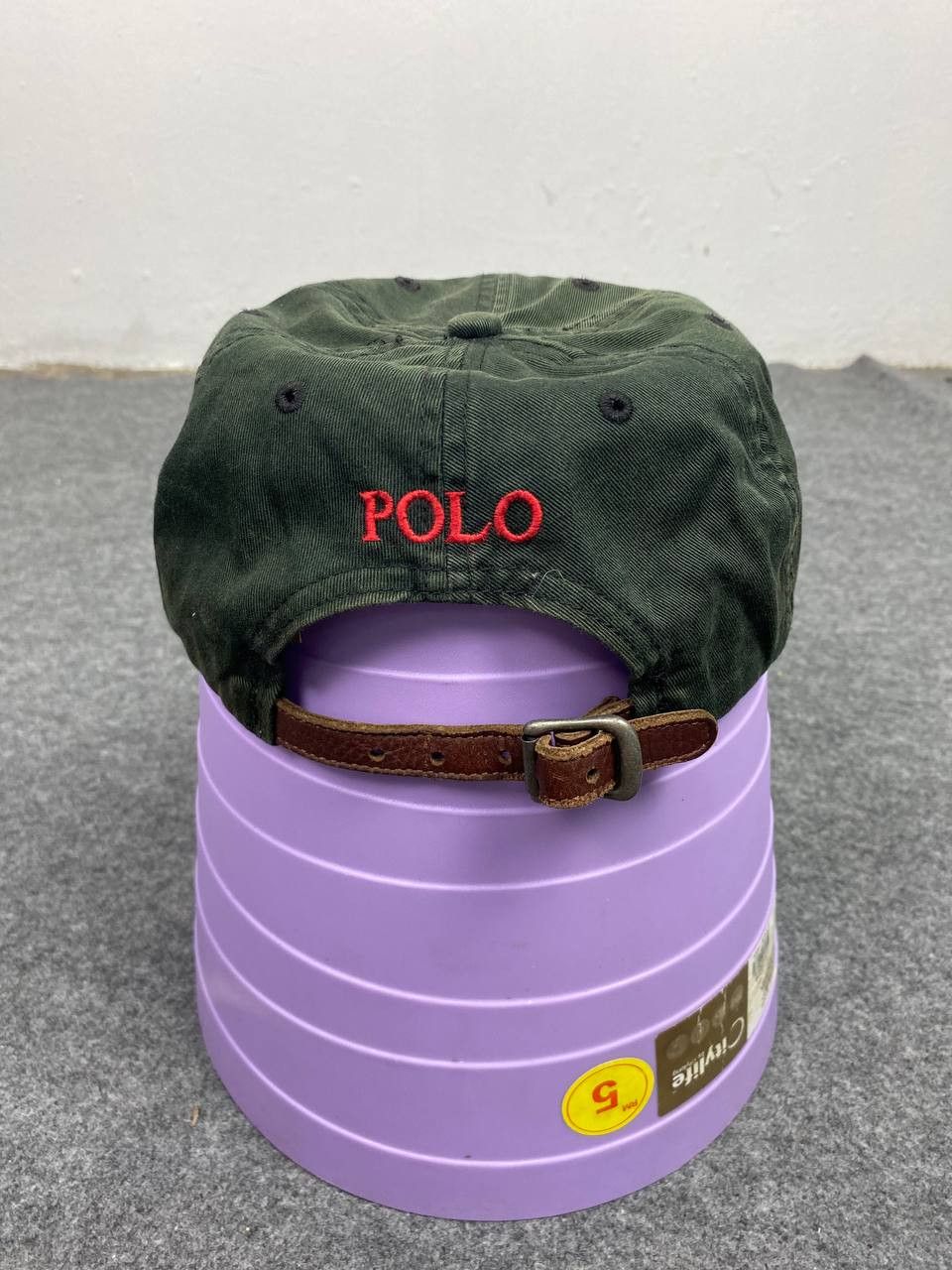 Polo Ralph Lauren vintage polo ralph lauren leather strap faded black Size ONE SIZE - 6 Thumbnail