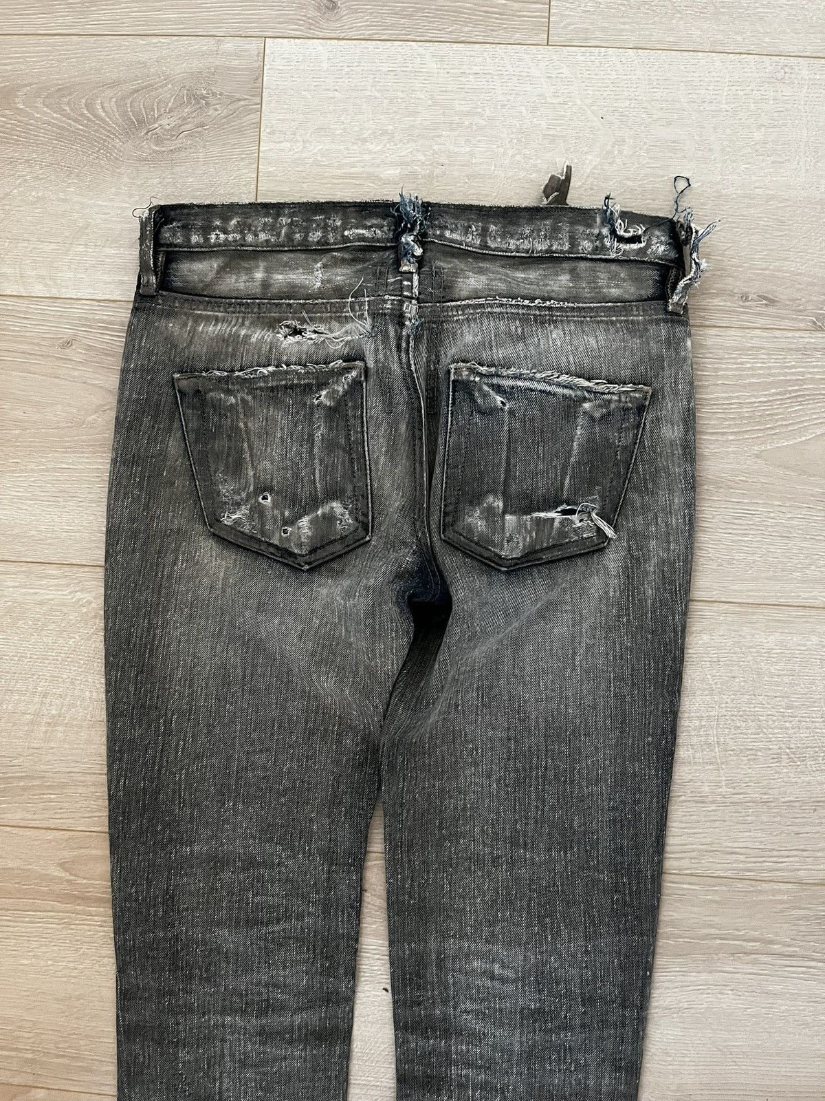 Rick Owens Rick Owens FW07 Dust Detroit Cut Denim Size US 26 / EU 42 - 4 Thumbnail