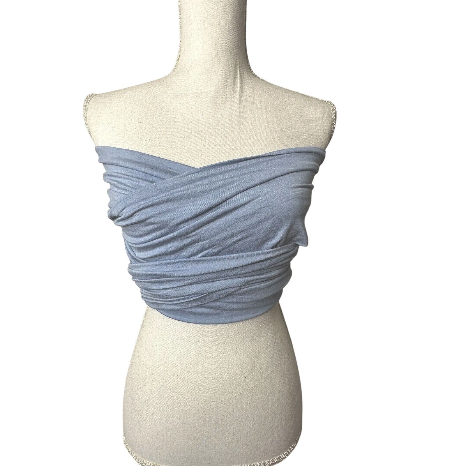 Other NWT Cellecci Natalie Blue Wrap Me Up Multiple-Style Scarf Size S / US 4 / IT 40 - 1 Thumbnail