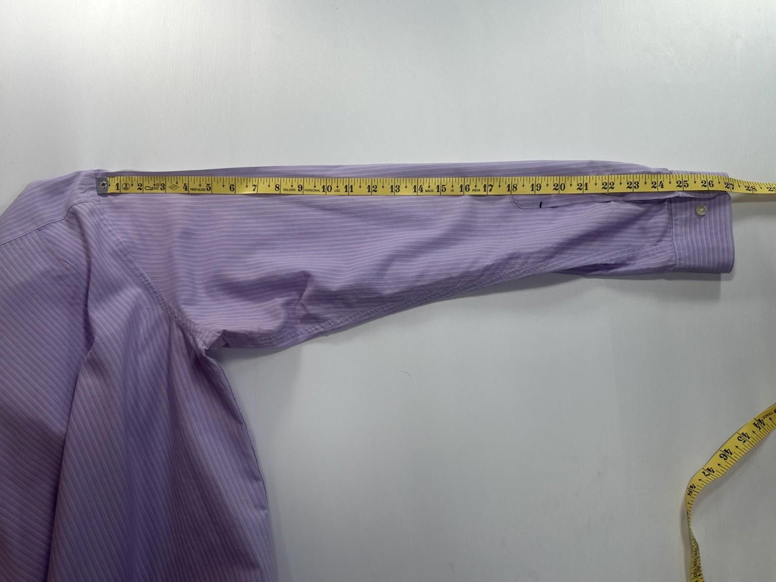Banana Republic Banana Republic Soft Cotton Button Up Purple Mens L 16-16.5 Size US L / EU 52-54 / 3 - 5 Thumbnail