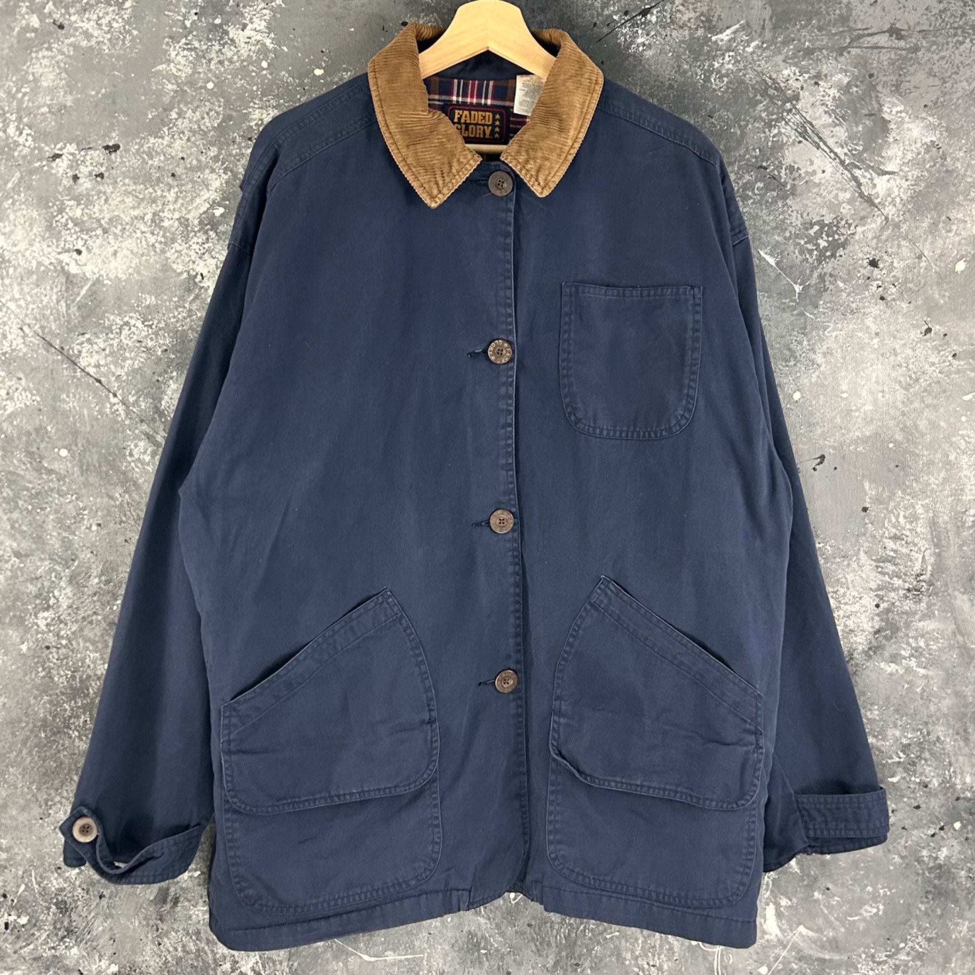 Faded Glory Vintage Y2K Faded Glory chore jacket Size M / US 6-8 / IT 42-44 - 1 Thumbnail