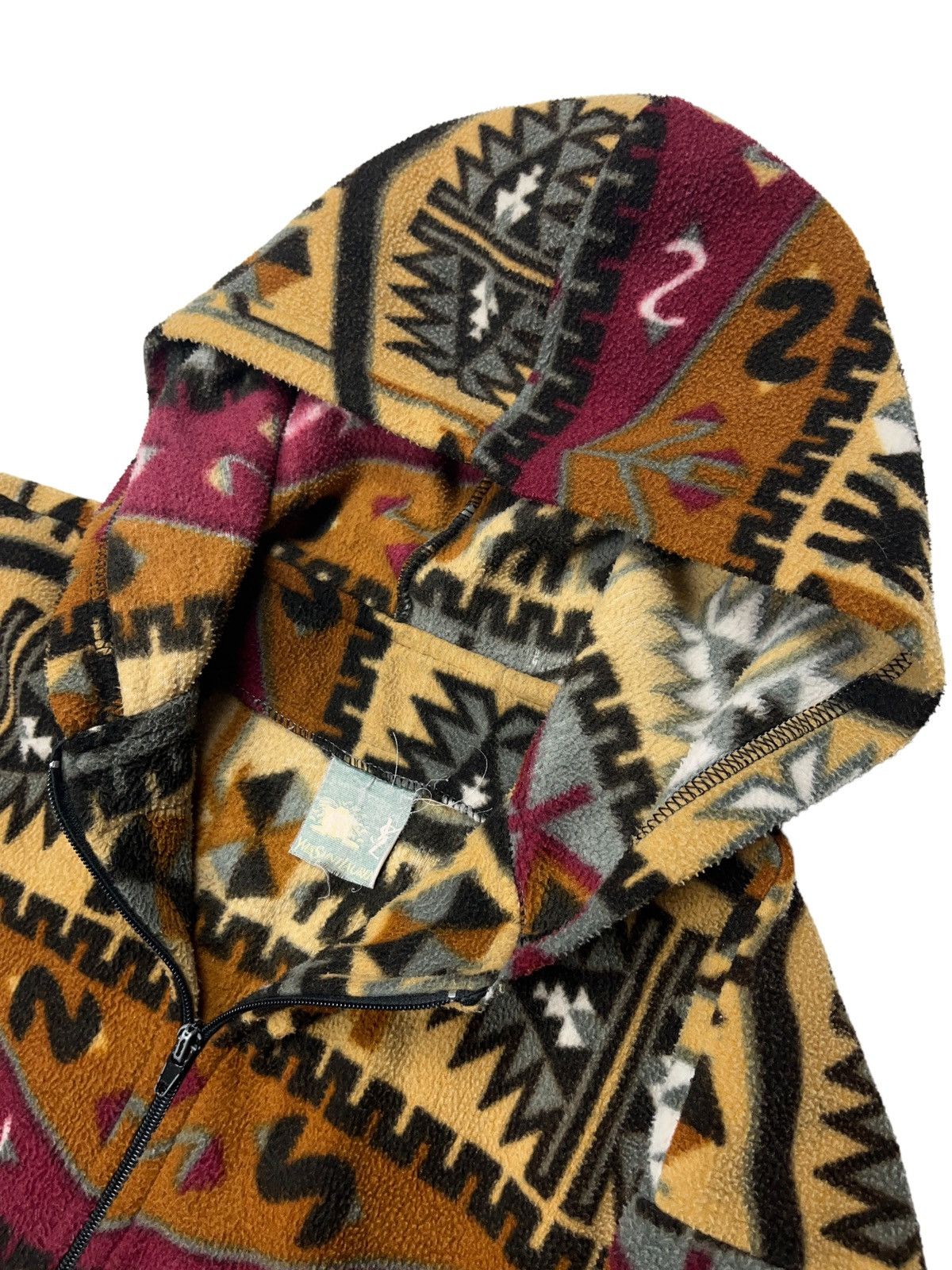 Vintage × Yves Saint Laurent Vintage Yves Saint Laurent Bootleg Fleece Jacket Coat Size US M / EU 48-50 / 2 - 4 Thumbnail