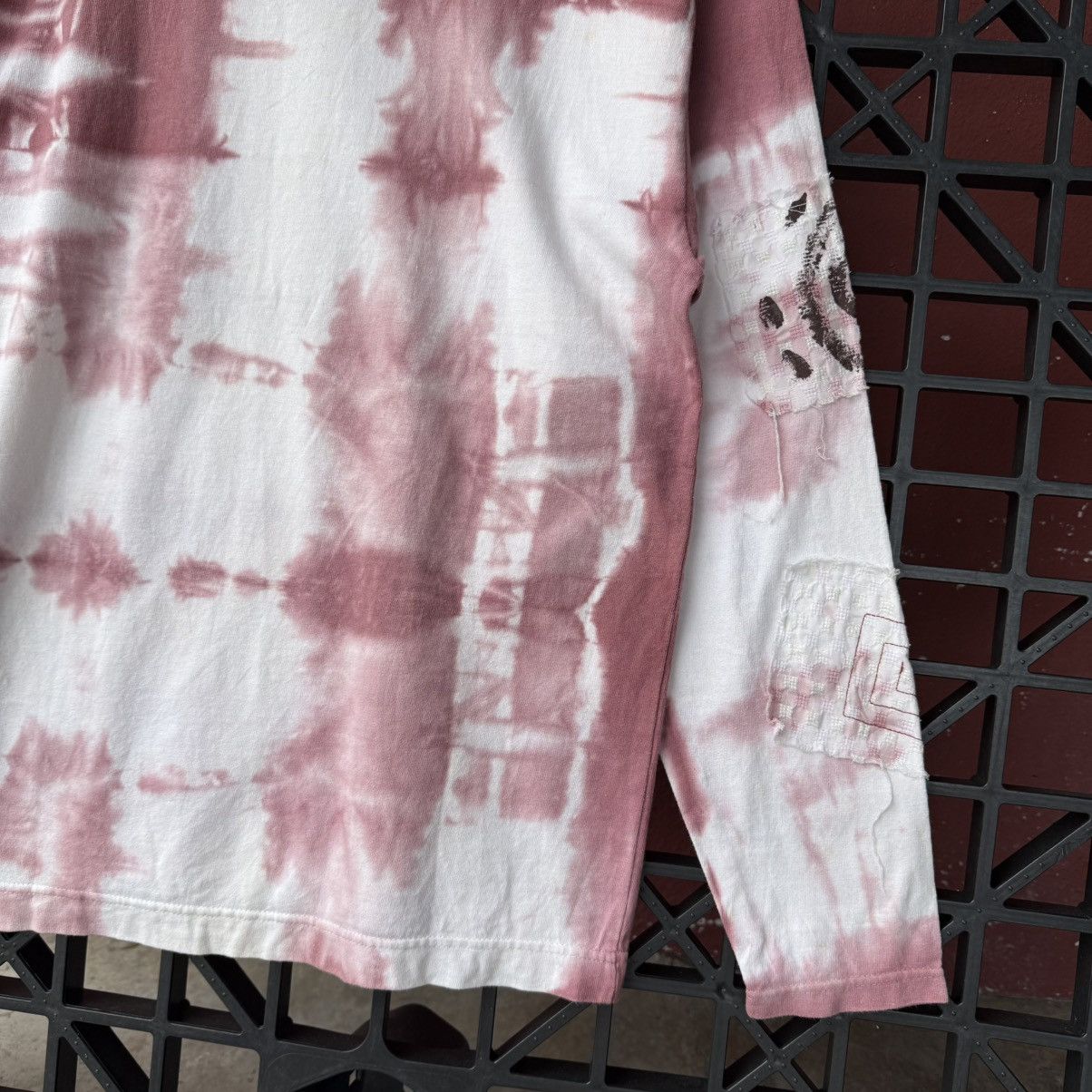 Japanese Brand Tie-Dye Stitching Boro Patches Long Sleeve Tee Size US M / EU 48-50 / 2 - 15 Thumbnail