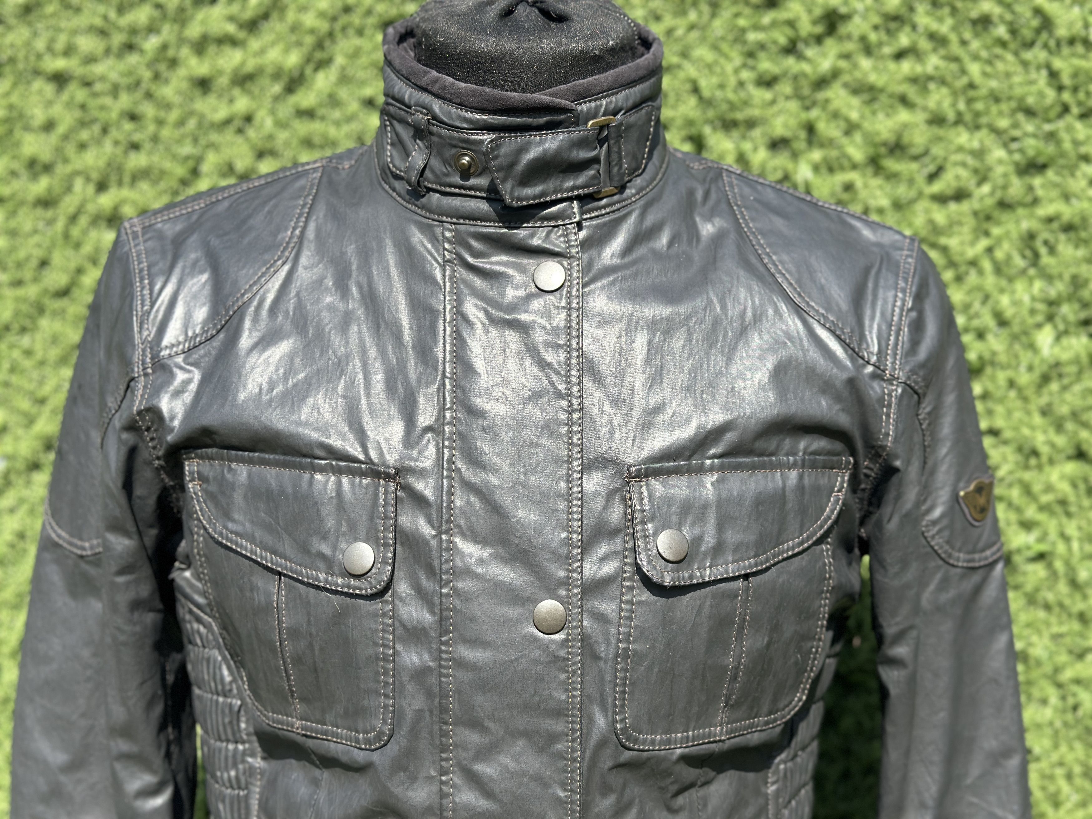 Matchless Matchless London Waxed Cotton Motorcycle Jacket Size 46 Size L / US 10 / IT 46 - 4 Thumbnail