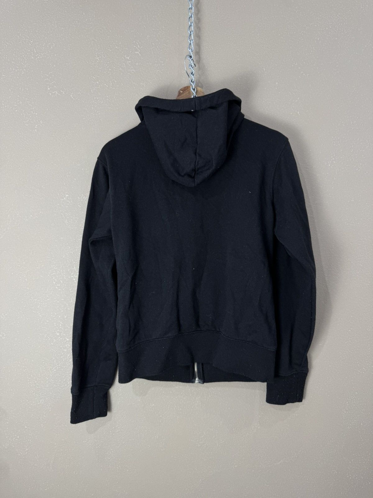 Playboy Playboy black boxy hoodie big spell out logo vintage 90s Size M / US 6-8 / IT 42-44 - 2 Thumbnail
