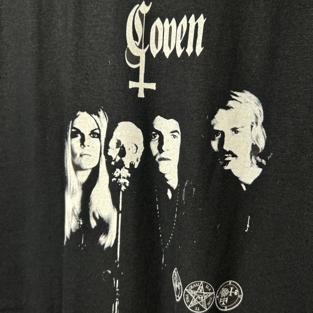 Band Tees Vintage Coven Big Graphic Logo Rock Band tee size L Size US L / EU 52-54 / 3 - 3 Thumbnail