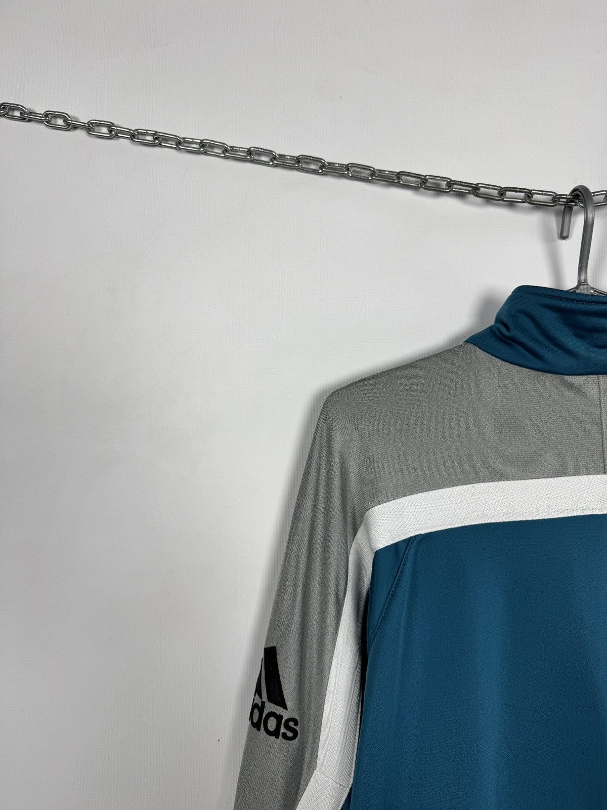 Adidas Adidas Vintage Track Top Zip Up Jacket 90s Sportswear Size L Size US L / EU 52-54 / 3 - 12 Thumbnail