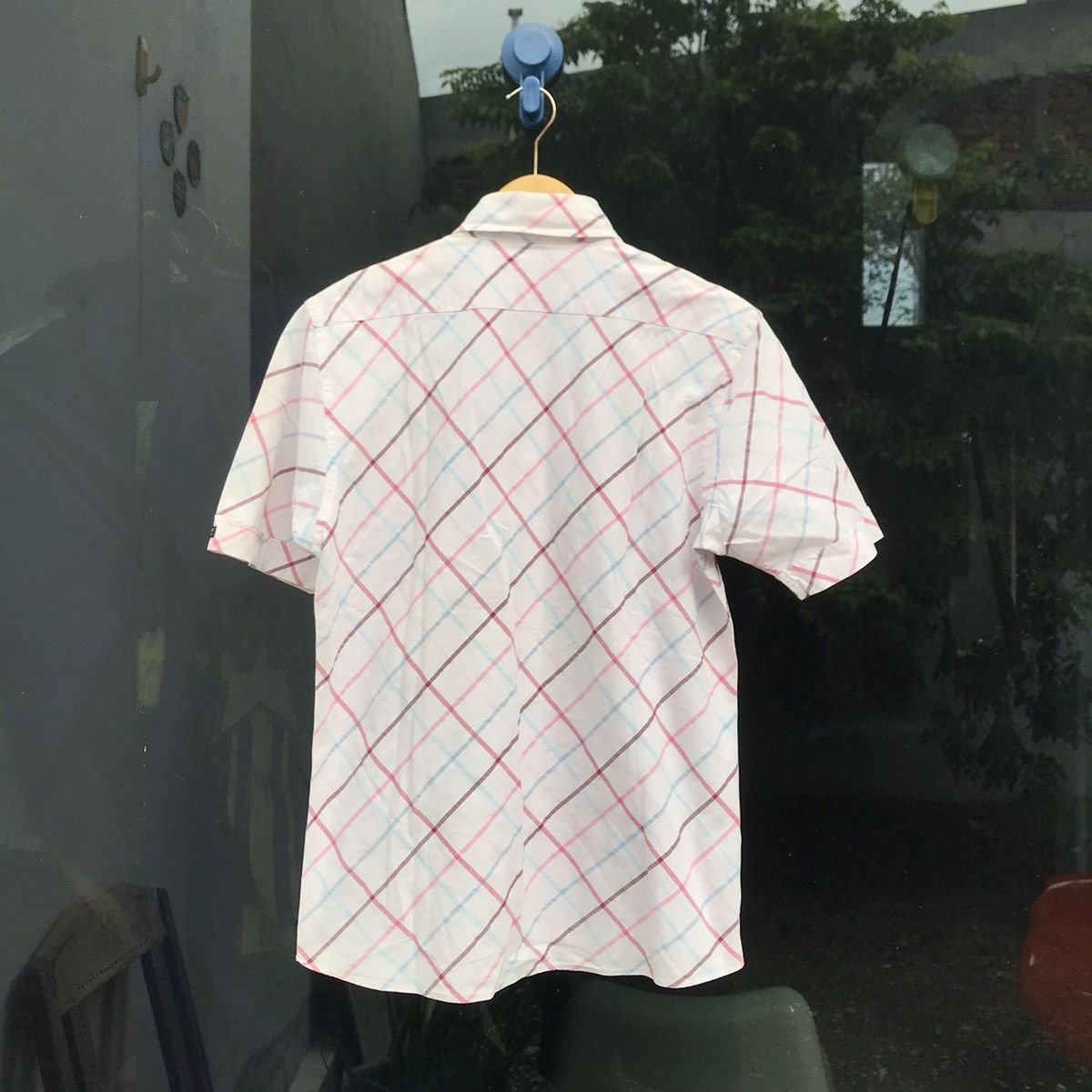Burberry Vintage Burberry Black Label Shirt skinhead trimfit 3 shirt Size US M / EU 48-50 / 2 - 15 Thumbnail