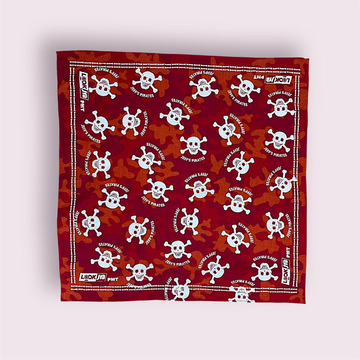 Other Jeff’s Pirates x LOOK/IN PMT Skull Bandana–(New)Camo Edition Size ONE SIZE - 4 Thumbnail