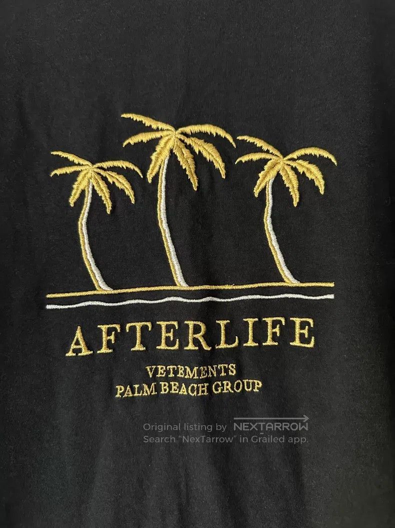 Vetements VETEMENTS Gold Thread Embroidered Palm Tree Pattern Short Size US S / EU 44-46 / 1 - 2 Thumbnail