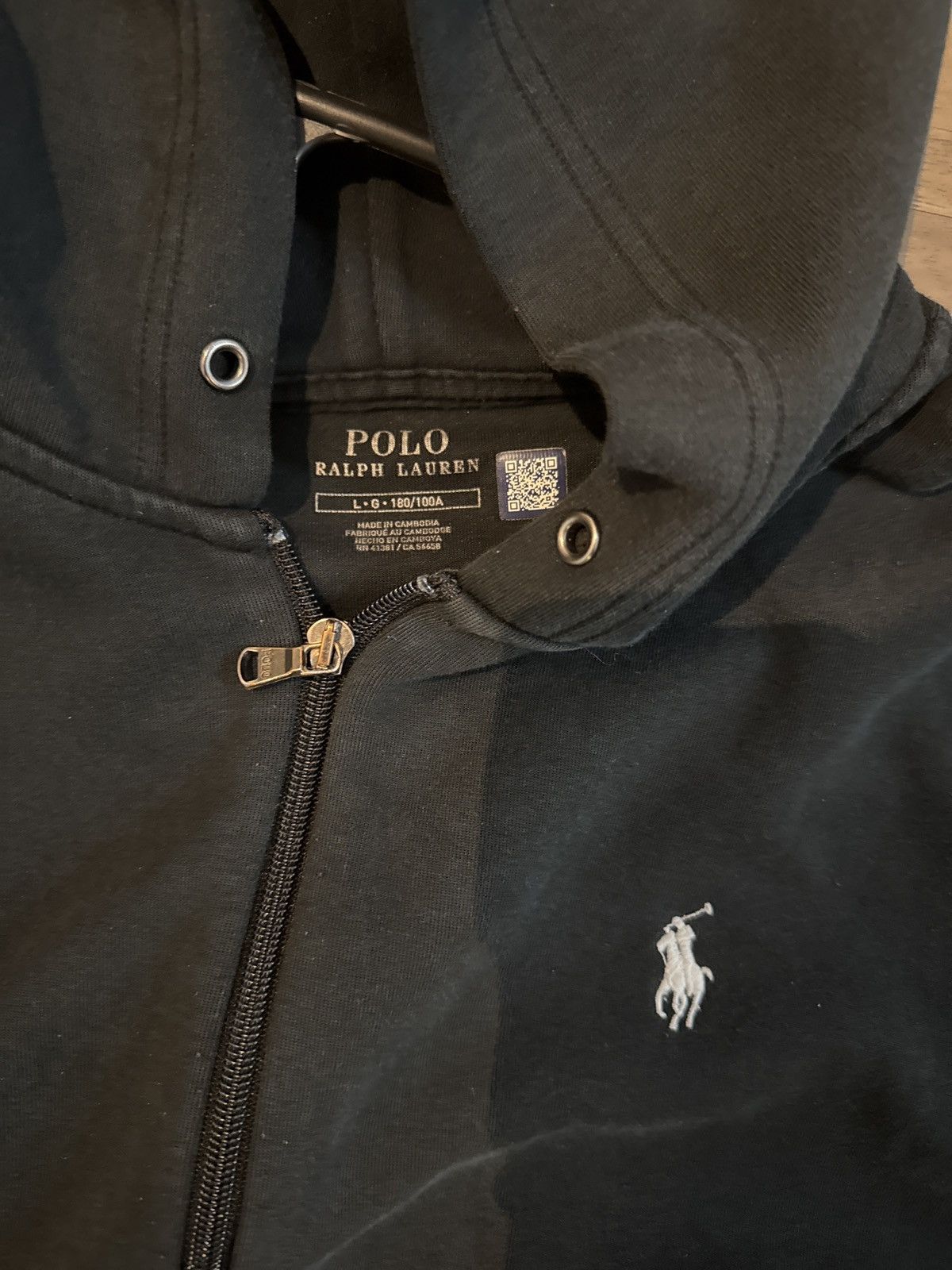Polo Ralph Lauren Polo Ralph Lauren Men’s Double-Knit Full-Zip Hoodie Size US L / EU 52-54 / 3 - 3 Thumbnail
