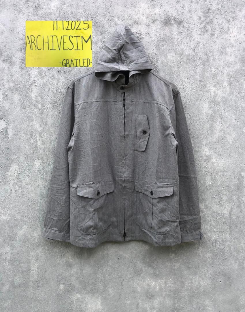 Yohji Yamamoto Yohji Yamamoto LQ Men Multiy Pocket Hoodie Jacket Zipper Size US L / EU 52-54 / 3 - 2 Thumbnail