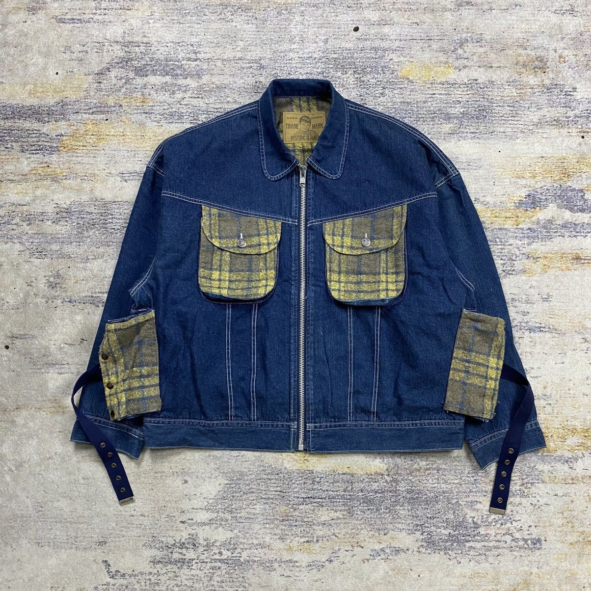 Hysteric Glamour Vintage Hysteric Glamour multi pocket denim jacket Size US XL / EU 56 / 4 - 1 Thumbnail