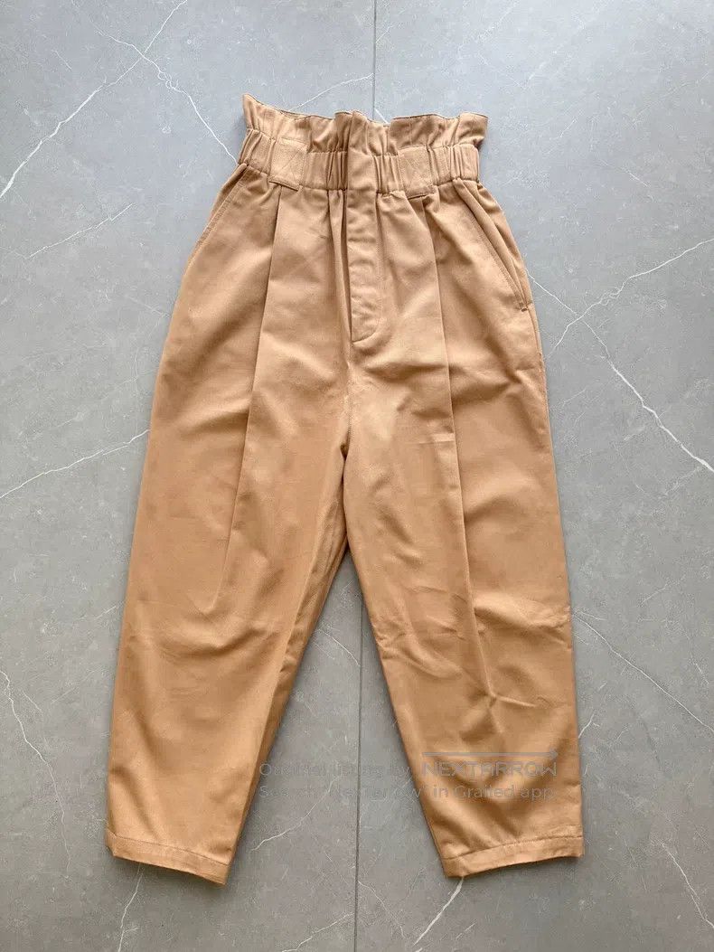 Fendi Fendi Khaki Color Flower Bud Casual Pants Size 24" / US 00 / IT 34 - 3 Thumbnail