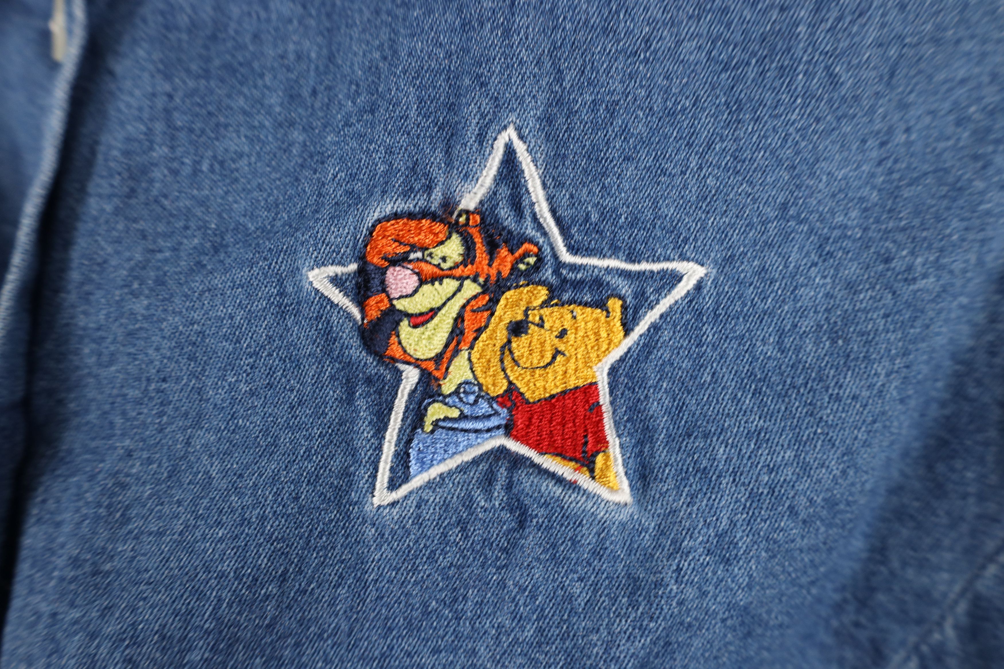Disney Vintage 90s Y2K Disney Winnie the Pooh Sleeveless Shirt Size XL / US 12-14 / IT 48-50 - 5 Thumbnail