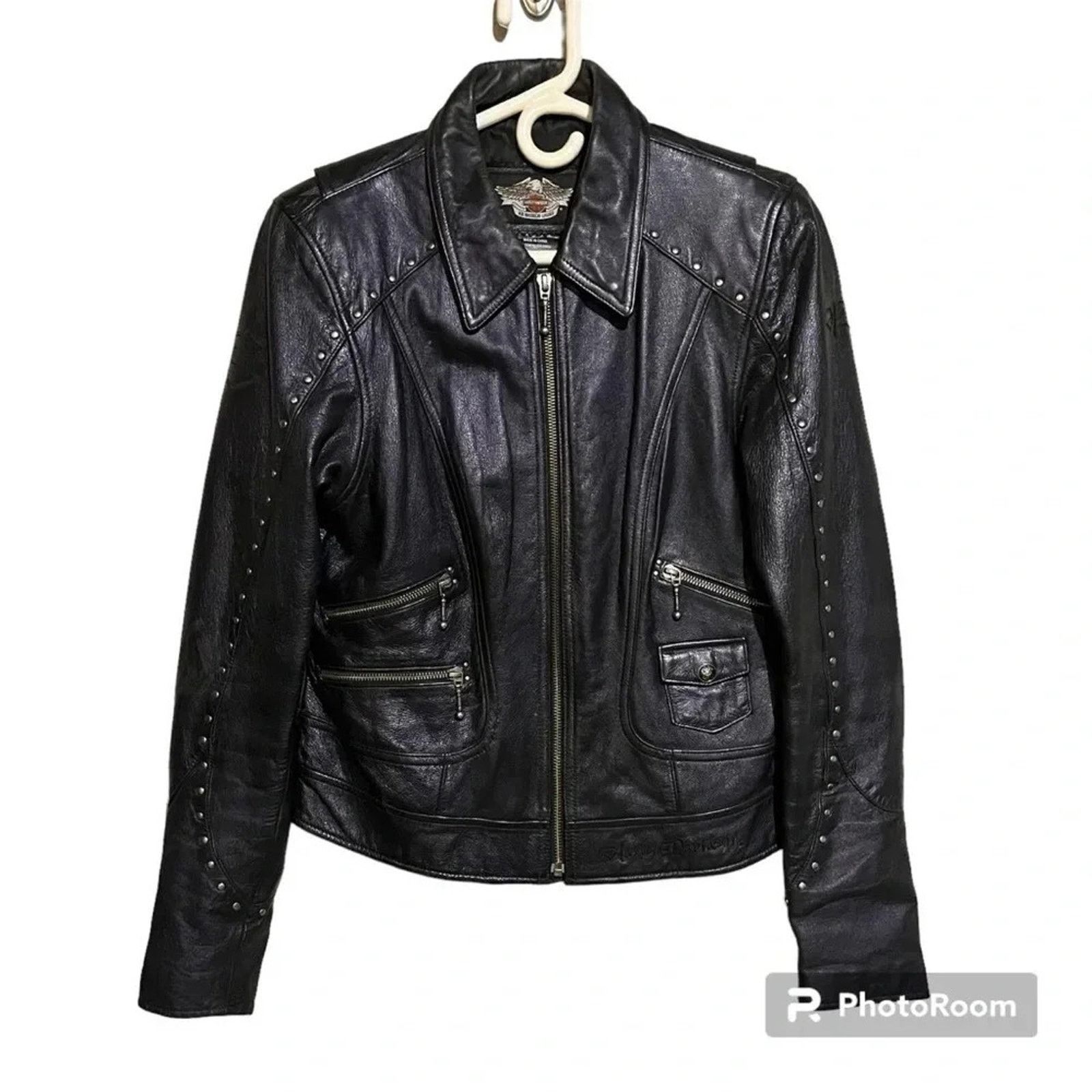 Harley Davidson Harley Davidson Sensation Leather Jacket Medium Motorcycle Size M / US 6-8 / IT 42-44 - 1 Thumbnail