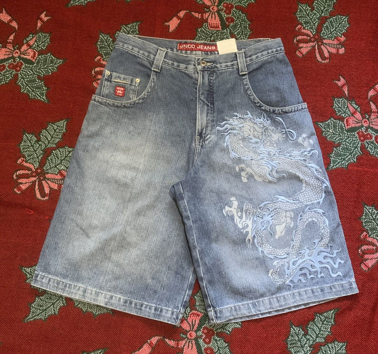 JNCO VINTAGE Y2K JNCO BIG LOGO DRAGON Size US 32 / EU 48 - 1 Thumbnail