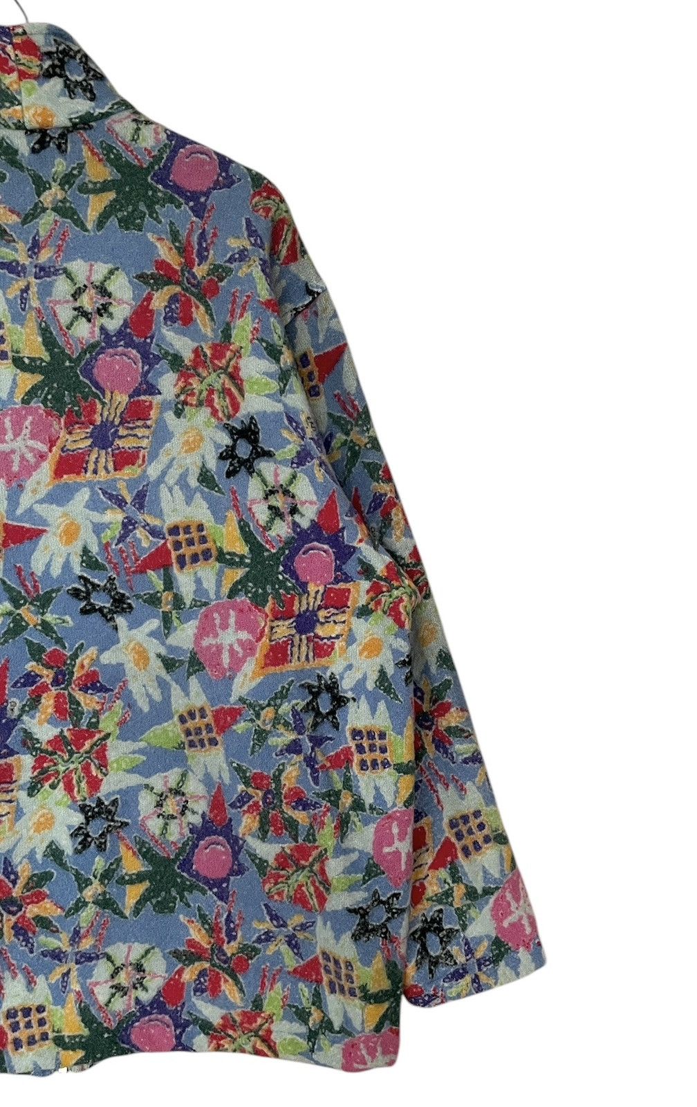 Vintage Vintage Brand Art Kendone Full Print Wool Jacket 1990s Size US L / EU 52-54 / 3 - 8 Thumbnail