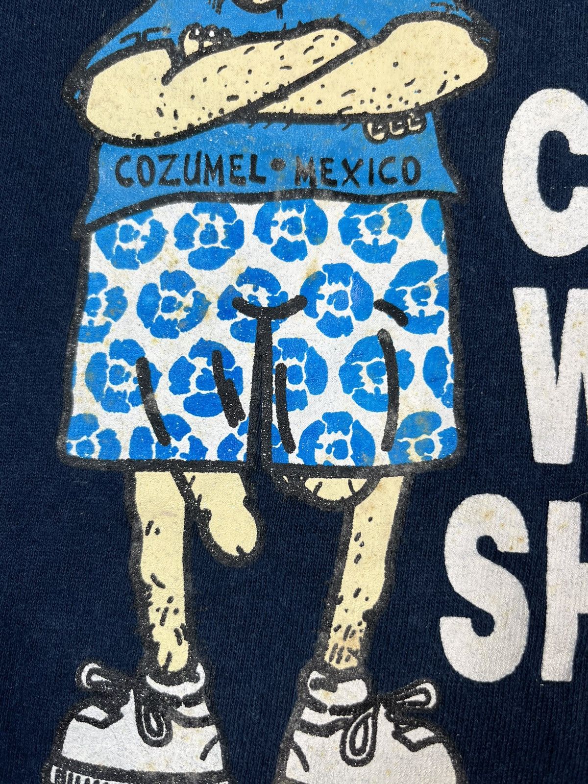 Vintage Vintage 90s Comedy T Shirt Size US XL / EU 56 / 4 - 6 Thumbnail