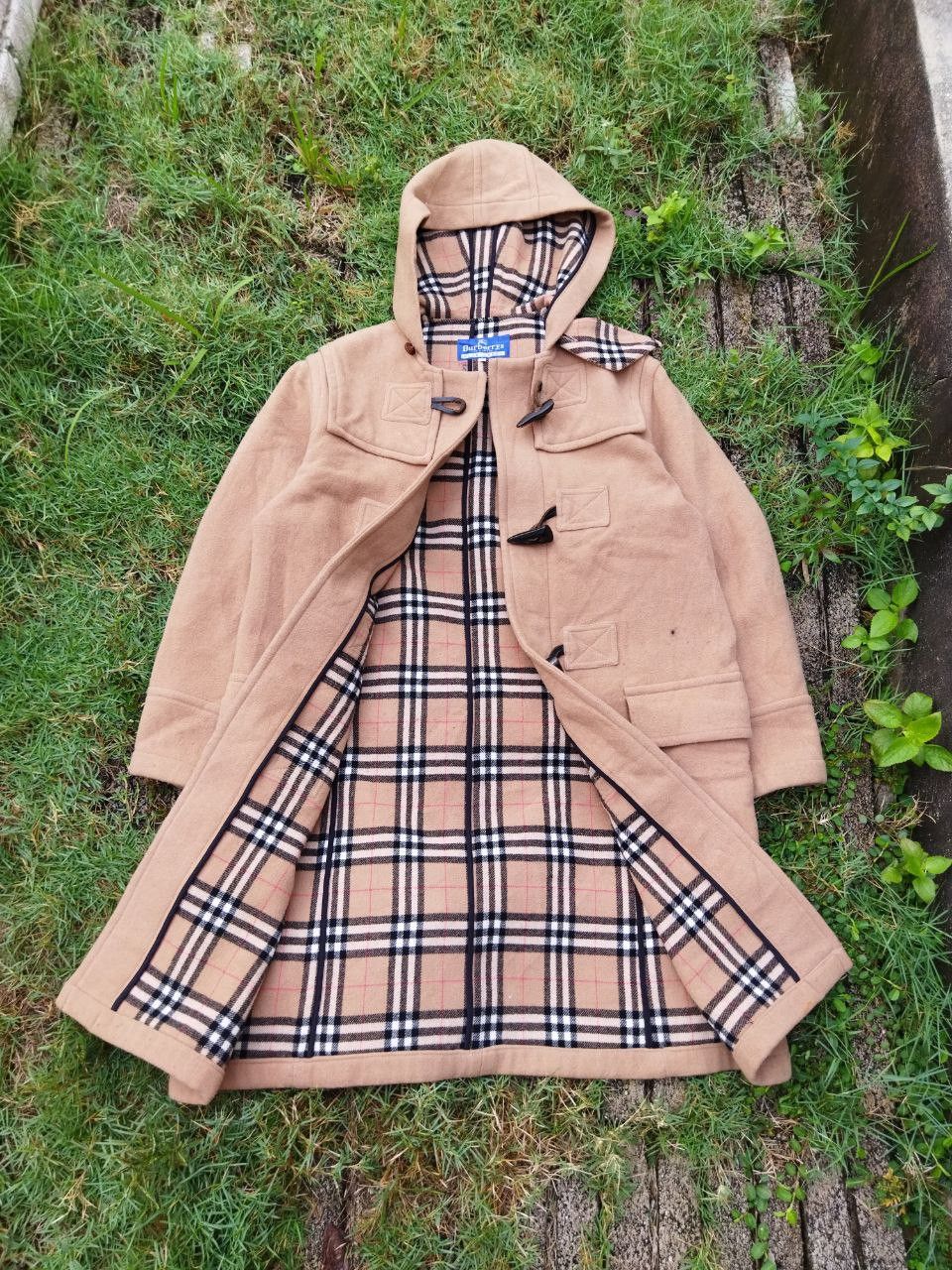 Burberry Vintage Burberrys Blue Label Nova Wool Duffle Coat Size US M / EU 48-50 / 2 - 1 Thumbnail