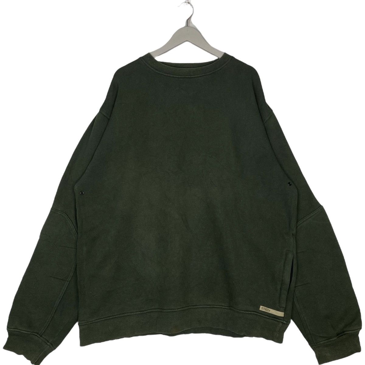 Other Vintage Stussy Crewneck Sweatshirt Green Pullover Size XL Size US XL / EU 56 / 4 - 1 Thumbnail