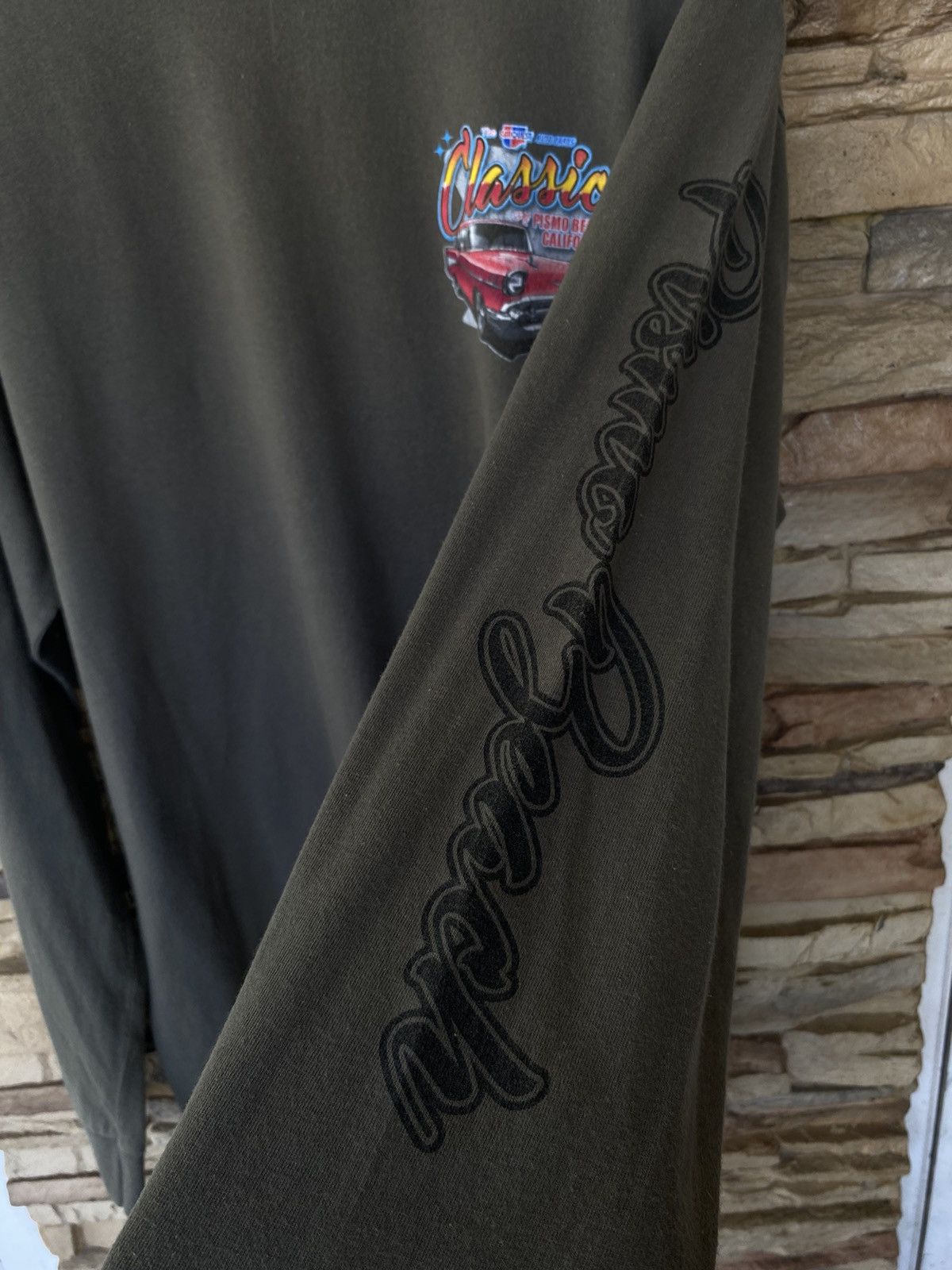 Vintage Chevrolet Classic Car Racing Chevy Long Sleeve Size US XL / EU 56 / 4 - 6 Thumbnail