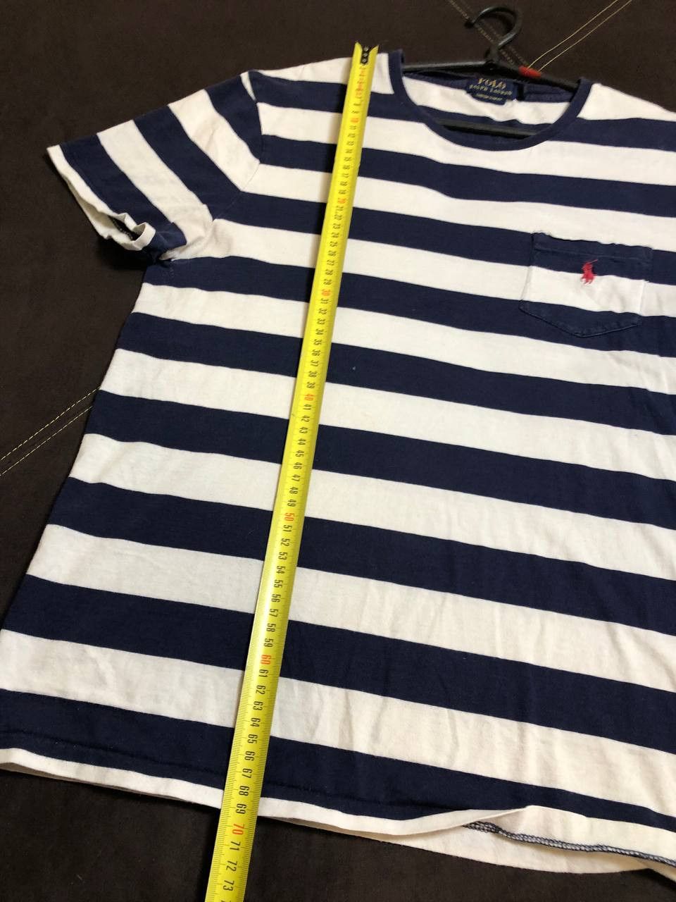 Polo Ralph Lauren Polo Ralph Lauren Shirt Navy Striped Classic Fit Crewneck Size US L / EU 52-54 / 3 - 3 Thumbnail