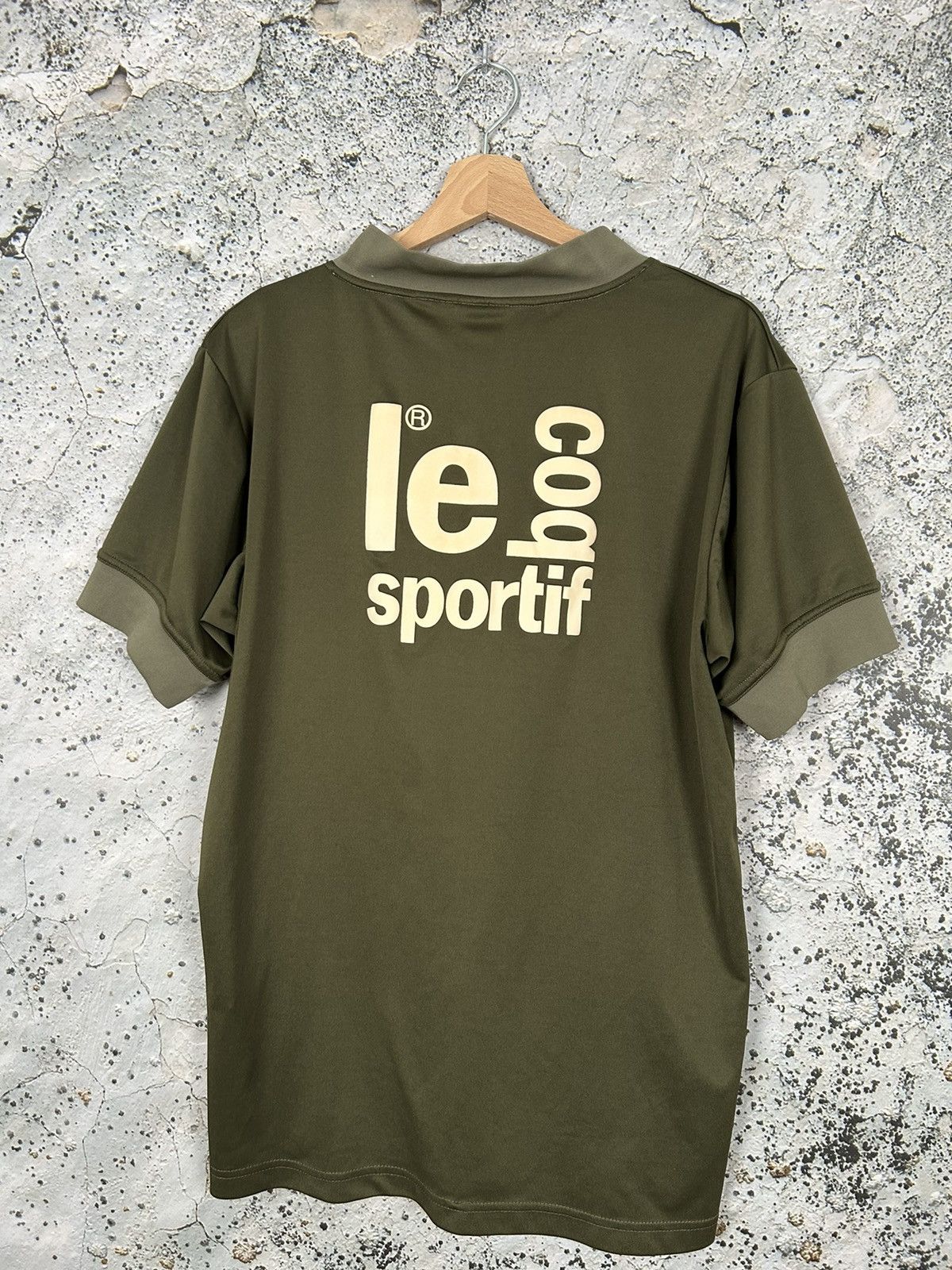 Le Coq Sportif Vintage Manchester City Rare Soccer Jersey Football Hype Size US L / EU 52-54 / 3 - 4 Thumbnail