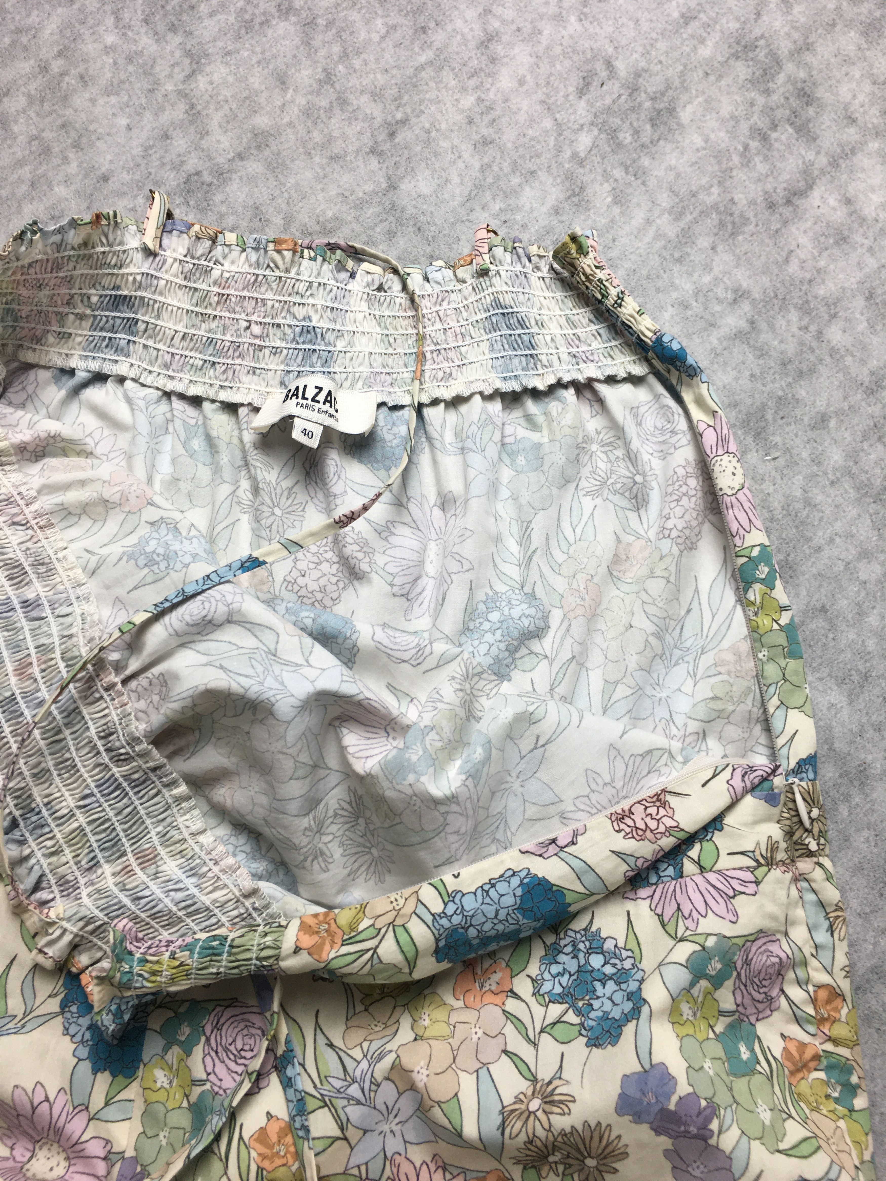 Other BALZAC Paris Summer Flower Print Komodo Jumpsuit FR 40 Size 28" / US 6 / IT 42 - 15 Thumbnail