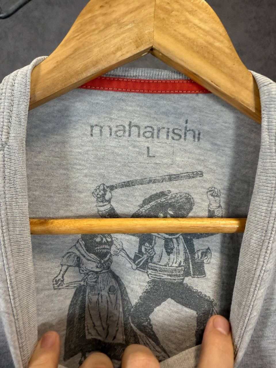 Maharishi Maharishi Japanese designer skull tee Size US L / EU 52-54 / 3 - 5 Thumbnail